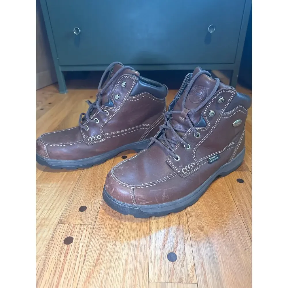 Red Wing Irish Setter 3875 Soft Paw Waterproof Boots Men 11 Moc Toe